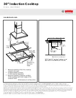 Предварительный просмотр 2 страницы Bosch NIT8066UC Dimensions And Specifications