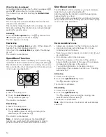 Preview for 14 page of Bosch NIT8669SUC Use And Care Manual