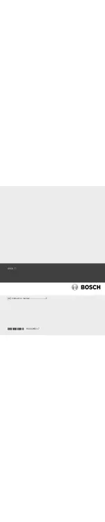 Bosch NKC8..T Series Instruction Manual preview