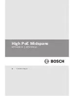 Bosch NPD-6001A Installation Manual preview