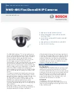 Предварительный просмотр 1 страницы Bosch NWD-495 User Manual