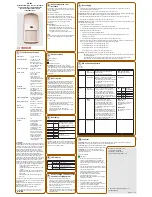 Preview for 4 page of Bosch OD850 Outdoor Notice