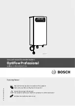 Bosch Optiflow GWH26 3 CT E23 Operating Manual предпросмотр