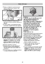 Preview for 45 page of Bosch PAM0520 Instructions For Use Manual