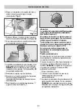 Предварительный просмотр 61 страницы Bosch PAM0520 Instructions For Use Manual