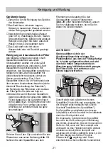 Предварительный просмотр 21 страницы Bosch PAM0740 Instructions For Use Manual