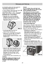 Предварительный просмотр 22 страницы Bosch PAM0740 Instructions For Use Manual