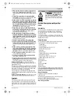 Preview for 11 page of Bosch PAS 11-21 Original Instructions Manual