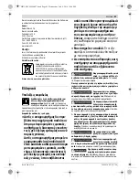 Preview for 49 page of Bosch PAS 11-21 Original Instructions Manual