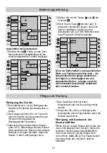 Предварительный просмотр 21 страницы Bosch PAS0720 Instructions For Use Manual