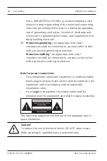 Preview for 8 page of Bosch PAVIRO PVA-15CST Operation Manual