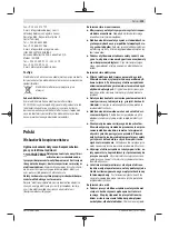 Предварительный просмотр 109 страницы Bosch PBD 40 Original Instructions Manual