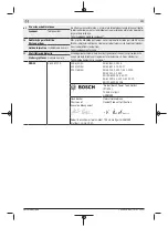 Предварительный просмотр 249 страницы Bosch PBD 40 Original Instructions Manual