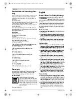 Предварительный просмотр 8 страницы Bosch PBH 2100 RE Original Instructions Manual