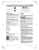 Предварительный просмотр 61 страницы Bosch PBH 2100 RE Original Instructions Manual