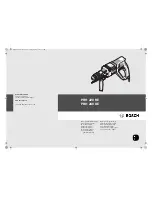 Предварительный просмотр 1 страницы Bosch PBH 220 RE Original Instructions Manual