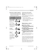 Предварительный просмотр 47 страницы Bosch PBH 220 RE Original Instructions Manual