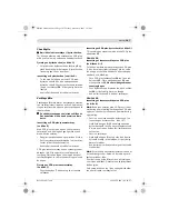 Предварительный просмотр 107 страницы Bosch PBH 220 RE Original Instructions Manual