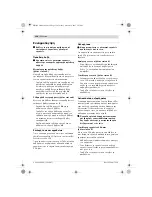 Предварительный просмотр 126 страницы Bosch PBH 220 RE Original Instructions Manual