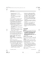 Предварительный просмотр 128 страницы Bosch PBH 220 RE Original Instructions Manual