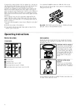 Предварительный просмотр 6 страницы Bosch PBH615B9TA User Instructions