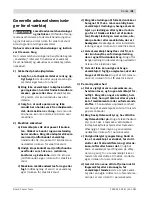 Preview for 61 page of Bosch PBS 7 A Original Instructions Manual