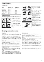 Preview for 9 page of Bosch PCC6B Series Instruction Manual