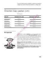 Предварительный просмотр 106 страницы Bosch PCD612CEU Operating Instructions Manual