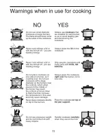 Preview for 12 page of Bosch PCH615DPP Operating Instructions Manual