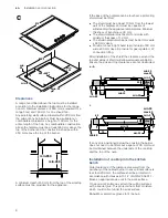 Preview for 6 page of Bosch PCH6A5B90A User, Installation And Maintenance Instructions