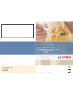 Bosch PCI815B90A User Instructions preview