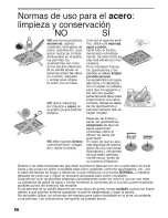 Предварительный просмотр 57 страницы Bosch PCK755UC - 4 Burner 30" Gas Cooktop Operating Instructions Manual