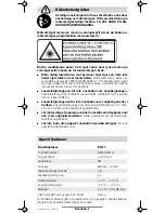 Preview for 47 page of Bosch PCL 1 Operating Instructions Manual