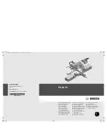 Предварительный просмотр 1 страницы Bosch PCM 7 S Original Instructions Manual