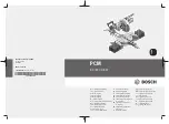 Предварительный просмотр 1 страницы Bosch PCM 8 S Original Instructions Manual