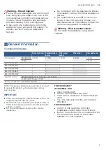 Preview for 5 page of Bosch PCP6A5B90 Instruction Manual