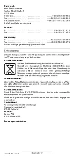 Preview for 10 page of Bosch PDO Multi Operating Instructions Manual