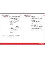 Preview for 5 page of Bosch PED7230A Series Operation And Installation Instructions Manual