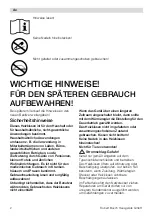 Preview for 3 page of Bosch PFP 103 Operating Instructions Manual