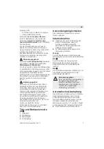 Preview for 4 page of Bosch PFP5230 Operating Instructions Manual