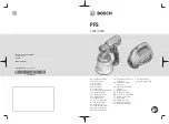 Предварительный просмотр 1 страницы Bosch PFS 1000 Original Instructions Manual