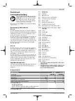 Предварительный просмотр 9 страницы Bosch PFS 1000 Original Instructions Manual