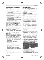 Preview for 113 page of Bosch PFS 1000 Original Instructions Manual