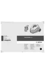 Bosch PFS 105 E WALLPaint Original Instructions Manual preview