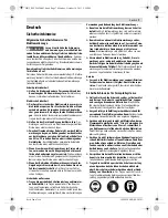 Preview for 7 page of Bosch PFS 105 E Original Instructions Manual