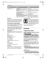 Предварительный просмотр 48 страницы Bosch PFS 105 E Original Instructions Manual