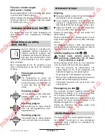 Предварительный просмотр 38 страницы Bosch PFZ 600 Operating Instructions Manual