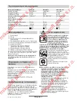 Предварительный просмотр 48 страницы Bosch PFZ 600 Operating Instructions Manual