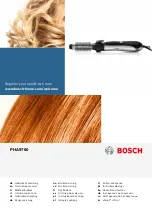 Bosch PHA 9760 Instruction Manual preview