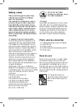 Preview for 6 page of Bosch PHA2204 Operating Instructions Manual
